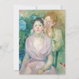 Cartão De Agradecimento Berthe Morisot - A Horstensia / As Duas Irmãs
