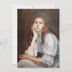 Cartão De Agradecimento Berthe Morisot - Julie Sonhando