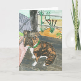 Cartão De Agradecimento Bev the Pup Card