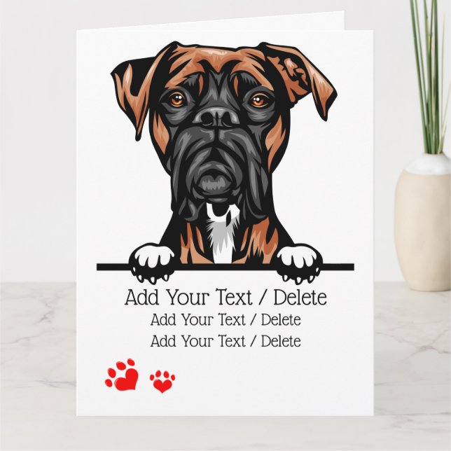 Cartão De Agradecimento Big Card Puppy Love (Frente)