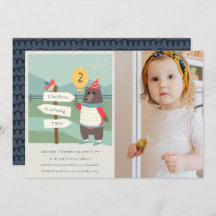 Birdy Bear Milestone Qualquer Foto De Aniversário 