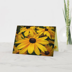Cartão De Agradecimento Black-eyed Susans Thank You