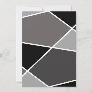 Cartão De Agradecimento Black JanaiCreates Color Collection Thank You Card