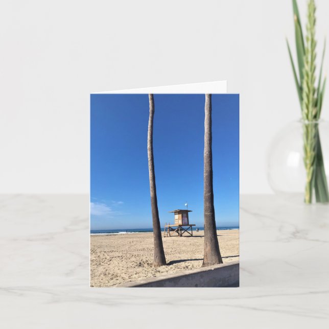 Cartão De Agradecimento Blackies, Newport Beach, Califórnia (Frente)