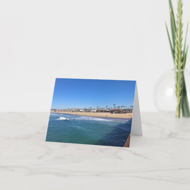 Cartão De Agradecimento Blackies, Newport Beach, Califórnia (Frente)