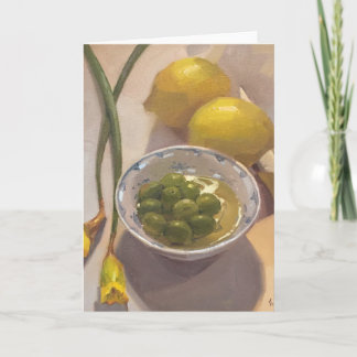 Cartão De Agradecimento Blank greeting card, original art by Sarah Sedwick