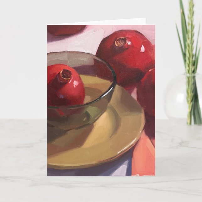 Cartão De Agradecimento Blank greeting card, original art by Sarah Sedwick (Frente)