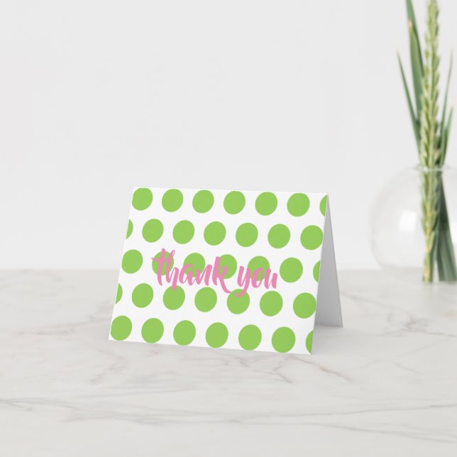 Cartão De Agradecimento Blank inside thank you card (Frente)