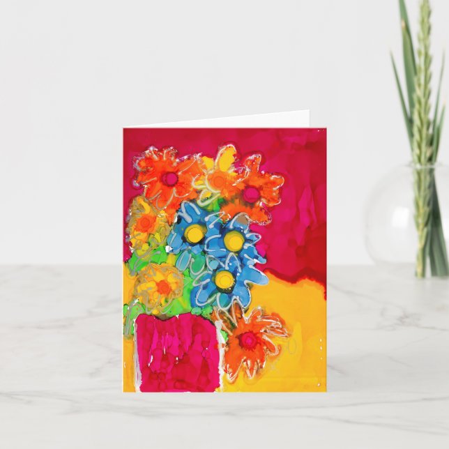 Cartão De Agradecimento Blank Note Card Lovitude "Love is Coming" (Frente)