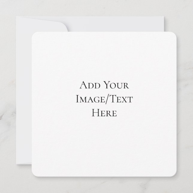 Cartão De Agradecimento Blank Wedding Templates | Elegant Customizable  (Frente)