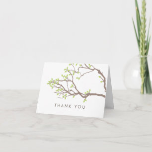 Cartão de Agradecimento Blissful Branches