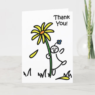 Cartão De Agradecimento Bloomin' Awesome Thank You