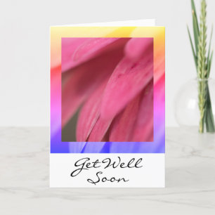 Cartão De Agradecimento Blossoming Deseja Ficar Bem Em Breve