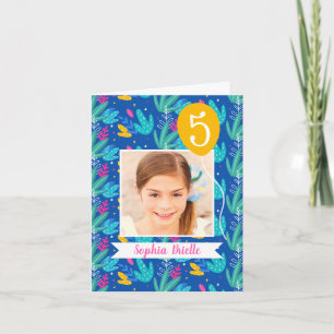 Cartão De Agradecimento Blue Cactus Desert Plants Photo Birthday