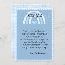 Blue Rainbow Baby Shower