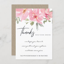 BLUSH PINK PEONY FLORAL CORPORATE LOGOTIPO EMPRESA