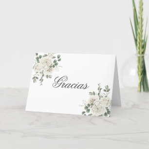 Cartão De Agradecimento Boho Wedding Espanhol