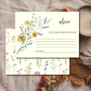 Cartão De Agradecimento Boho Wildflower Advise Para Pais