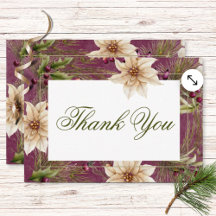 Boho Winter Greenery Boughs Burgundy Casamento