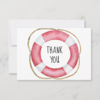 Boia de salvação marinha - obrigado