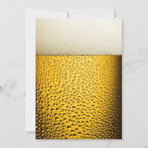 Cartão De Agradecimento Bolhas de cerveja 1