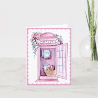 Booth Floral Rosa | Obrigado