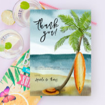 Borda d'água na praia - obrigado