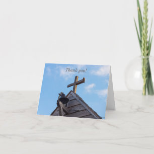 Cartão De Agradecimento Borromeo Cross 1791 Obrigado