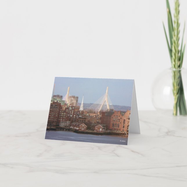 Cartão De Agradecimento Boston--thank you (Frente)