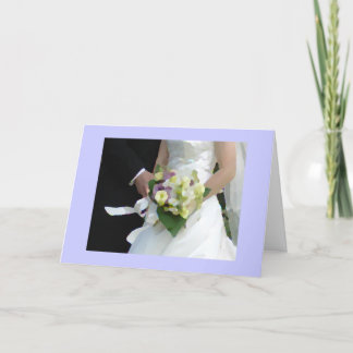 Cartão De Agradecimento bouquet aquarela