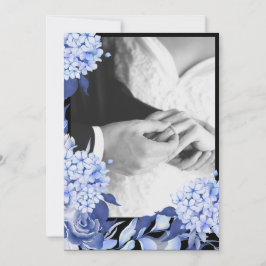 Cartão De Agradecimento Bouquet floral blooming garden