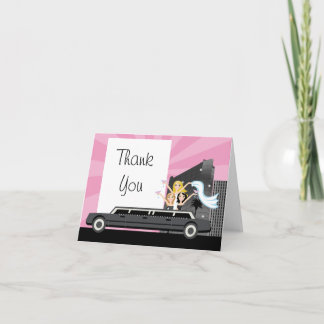 Cartão De Agradecimento Bridal Shower Thank You Card
