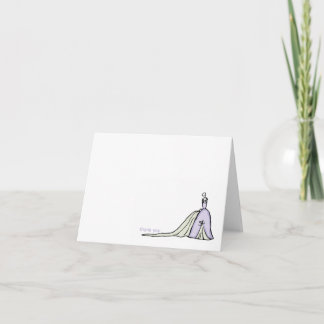 Cartão De Agradecimento Bridal Thank you card