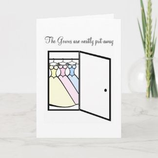 Cartão De Agradecimento Bridesmaid Thank You - Closet of Gowns