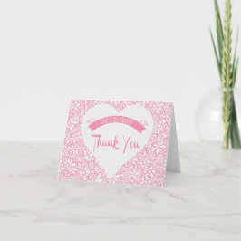 Cartão De Agradecimento Brincadeira Floral Agradeço Ao Casamento De Bocejo