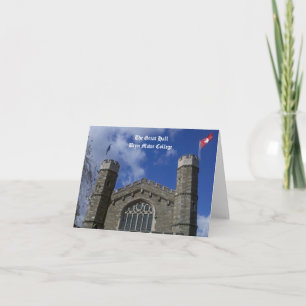 Cartão De Agradecimento Bryn Mawr College Great Hall Towers Note Cards