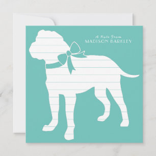 Cartão De Agradecimento Bull Mastiff Dog Puppy Bullmastiff