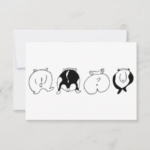 Cartão De Agradecimento Bumbuns de hamster