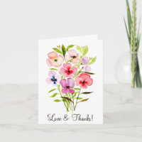 Buquê de flor selvagem com foto-casamento