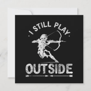 Cartão De Agradecimento Caça a Arcos de Arqueadores