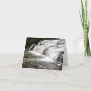 Cartão De Agradecimento Cachoeira deslumbrante de Glenn