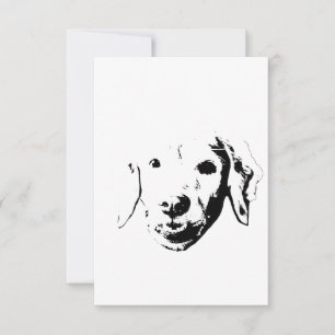 Cartão De Agradecimento Cachorro Brilhante Obrigado