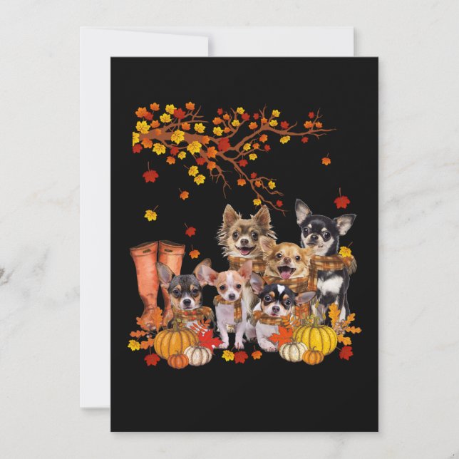 Cartão De Agradecimento Cachorros fazem a nossa vida no último Natal (Frente)