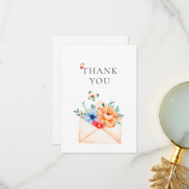 Cartão De Agradecimento Café Boulangerie Paris Aquarela