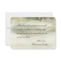 Caligrafia de Ondas Dourada e Sage Watercolor Obri