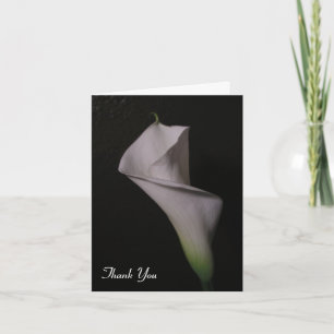 Cartão De Agradecimento Calla Lily Wedding Thank You Cards