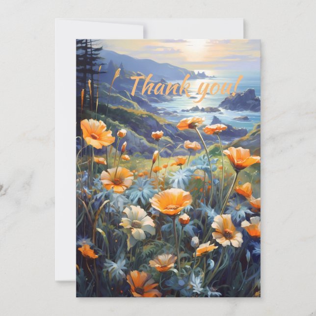 Cartão De Agradecimento Capas Costeiras Caias (Frente)