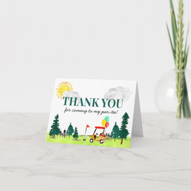 Cartão De Agradecimento Carnaval Bonito Show de Circo Palhaços Balões Aniv (Frente)