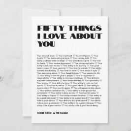 Cartão De Agradecimento Carregue a foto do seu Dia de os namorados com men