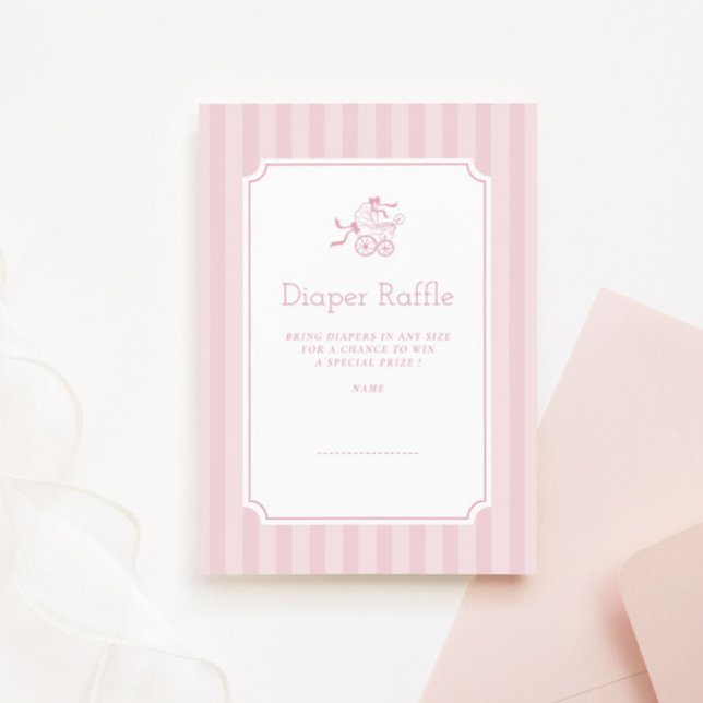 Cartão De Agradecimento Carrinho-Carrinho-Cachorro Fralda Raffle (Criador carregado)